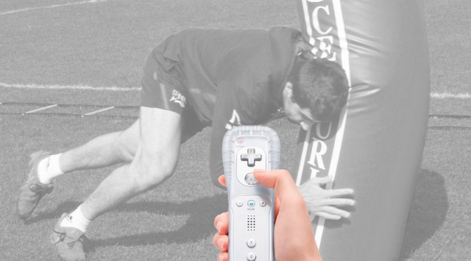 Improve tackles using a Wii remote control